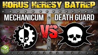 NEW Mechanicum vs Death Guard - Horus Heresy 3.0 Battle Report Ep 58