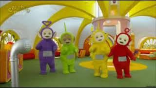 CJ pain sounds from gtasa with a teletubby image