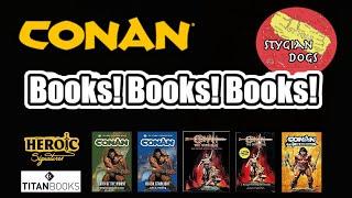 New 'Conan the Barbarian' books from Heroic Signatures and Titan Books!