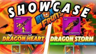 I Unlocked DragonHeart & DragonStorm And They Are Overpower!!️ - Blox Fruits