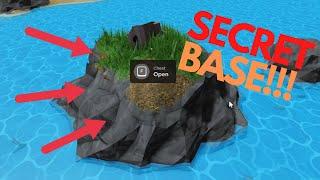 How To Build SECRET Base In The Survival Game Roblox