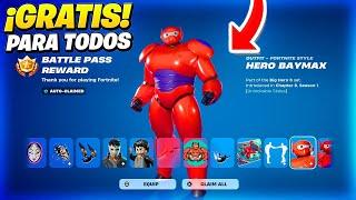 Como CONSEGUIR GRATIS el PASE DE BATALLA TEMPORADA 1 CAPITULO 6 en FORTNITE  SKINS PASE DE BATALLA