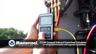 Mastercool 52246 Compact SubCool SuperHeat Calculator