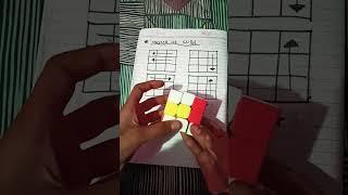 how to solve the Rubik's cube with magic trick #viral #rubik #puzzle #rubikcube #shortvideo #rubcube