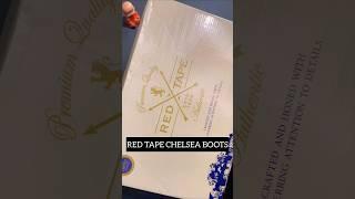 Unboxing RED TAPE Chelsea Boots || Best Chelsea Boots #chelseaboots #menshoes #menfashion #shorts