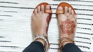 SUMMER PEDICURE + HENNA