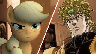 Dio's Bizarre Pony Adventure (JJBA & MLP in real life)