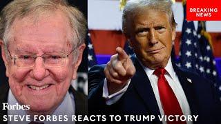 Trump's 2024 Presidential Election Victory A Historic Broadening Of The GOP: Steve Forbes