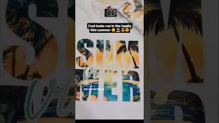 Summer Vacation Customized Tshirt at #SplashPrintsWorld