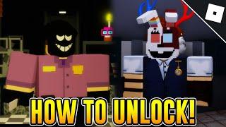 How to get the "MIDNIGHT MOTORIST" AND "MYSTERIOUS MASK" BADGES in FAZBEAR'S REVAMP P1 | Roblox