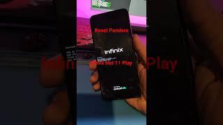 Infinix Hot 11 Play Screen Lock Reset