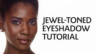 Jewel-Toned Eyeshadow Tutorial ft. Anastasia Beverly Hills Jackie Aina Eyeshadow Palette | Sephora