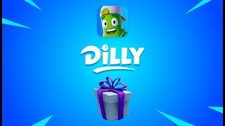 Gifting Fortnite Skins! Via Dilly App 