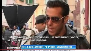 Salman Khan, regele filmelor indiene, asaltat de fanele românce