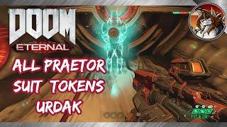 DOOM ETERNAL - All Praetor Suit Tokens Locations in Mission 12 Urdak