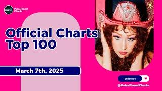 UK Official Singles Chart Top 100 (March 7th, 2025)