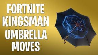 FORTNITE | KINGSMAN MELEE MOVES | DEMONSTRATION