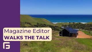 Going off-grid in Raglan, NZ - The Magazine Editor Who Walked the Talk | GridFree