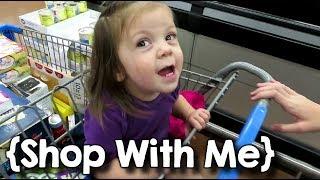 Cute Baby, Long Nights & Junk Food ¦ Large Family Shop with Me ¦ Oct  2019