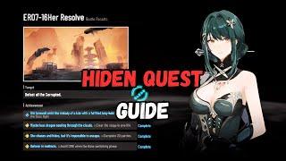 Soaring Beyond (ER07-16 Her Resolve) - Hiden Quest Achievement Guide | Punishing: Gray Raven MASTERY