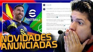 MILAGRE! NOVIDADES CHEGANDO NO EFOOTBALL, VEJA O ANÚNCIO OFICIAL DA KONAMI!!!