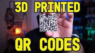 How To Create Custom QR Codes on ANY 3D Printer