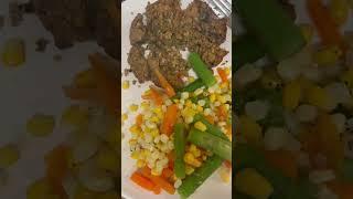 Today’s menu was simple