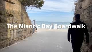 Serene Stroll Along Niantic Bay Boardwalk | Niantic, Connecticut