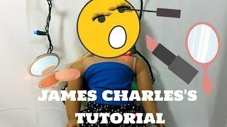 following a James Charles makeup tutorial on my doll| Ag unicorns