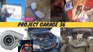 335i BMW ,MHD TUNING!! +PULLS + EXHAUST DELETE + VLOG + BRUTAL AUDIO -  PROJECT GARAGE 36