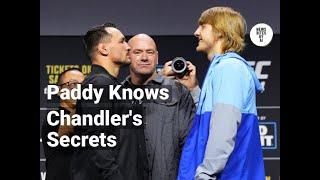 Paddy Pimblett Shares Inside Scoop on Chandler Ahead of UFC 314