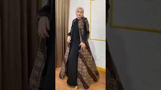 Motif Gamis Batik Terbaru II Mutia Collection