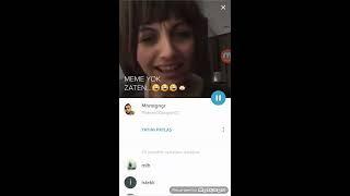 Periscope TÜRK SEXY GENÇ KIZI SEVGİLİSİ ARIYOR KAVGA EDİYORLAR