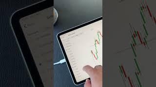 cTrader on iPad Pro | Best MetaTrader 4 Replacement | Is it any good? #trading #iPad #shorts