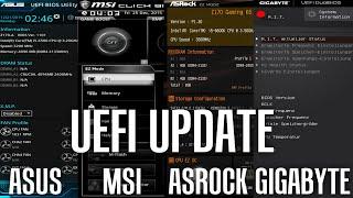 UEFI / BIOS Update Anleitung - MSI | ASUS | Gigabyte | AsRock