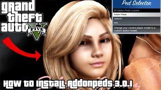 How To Install AddonPeds 3.0.1 August (2023) GTA 5 MODS