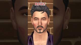 grown up with Don Lothario  #sims #sims4 #sims4cas #sims4cc #thesims4 #shorts