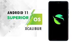 Superior OS Xcalibur Android 11 For All Devices - Samsung A20 | Installation