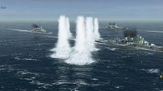 Ten British Battleships Vs Ten German Battleships On Atlantic Fleet