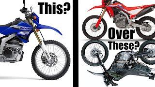 Why I bought a (almost) brand new WR250R over a CRF300L and KLX300 in 2021!