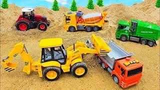 Mega RC Trucks RC Heavy Haulage RC Car Transport RC Traktor Volvo Lesu BL71 RC Wheel Loader Dozer!!