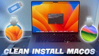 How to Clean Install macOS Sequoia with a bootable USB installer - Boost your MacBook's Performance