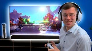 Das perfekte Sony Gaming Set-Up: PS5 + X95L Mini LED TV + HT-A7000 Soundbar + INZONE H9 Headset