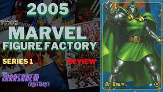 2005 MARVEL FIGURE FACTORY SERIES 1 TRADING CARDS | BASE SET | MARVEL CARDS REVIEW