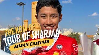 TSG’S AIMAN CAHYADI IS THE KOM OF TOUR OF SHARJAH 2023