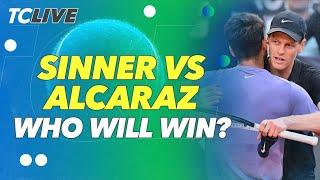 Jannik Sinner vs Carlos Alcaraz FINAL Preview | 2025 Roland Garros | TC Live