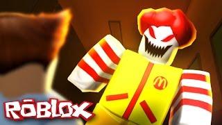 Roblox Adventures / Escape the Fast Food Restaurant Obby / Escaping Evil Ronald the Clown!