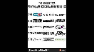 #blink182 #paramore #falloutboy #greenday #alltimelow #newfoundglory #goodcharlotte #bowlingforsoup