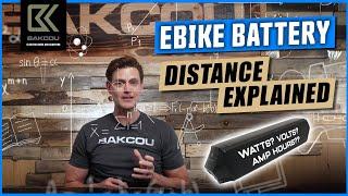 eBike Battery Range EXPLAINED for Beginners | Electric Mountain Bikes