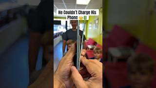 His Phone would EXPLODE IF He was LATE 5 More Min‼️ #shorts #moneytalkswireless #apple #android